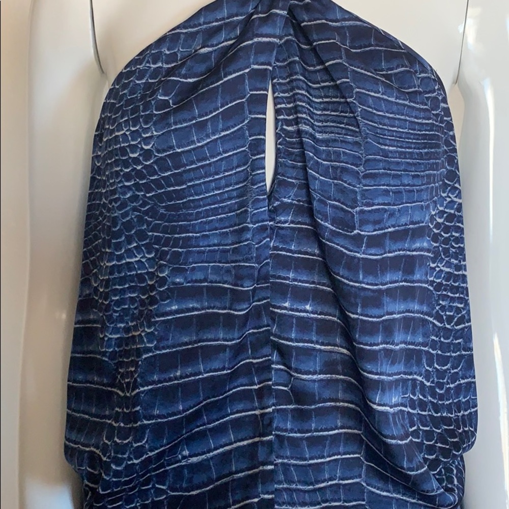 BCBG Maxazria Jumper short Halter Top Sleeveless - Picture 5 of 8